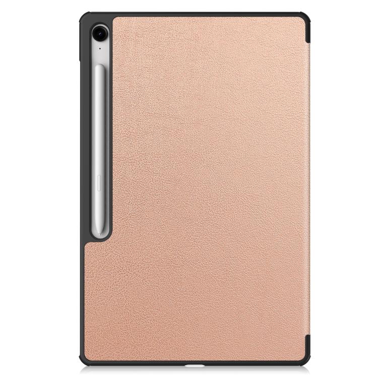 Knížkové pouzdro Pure case růžové – Samsung Galaxy Tab S10 FE+ | Levné Kryty | Levné Kryty | Levné Kryty