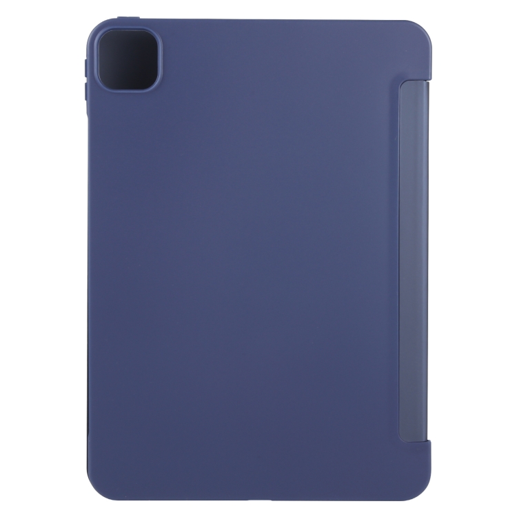 Knížkové pouzdro Pure case tmavomodré – Apple iPad Air 13″ M2 (2024) | Levné Kryty | Levné Kryty | Levné Kryty