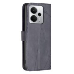 Alternative view of Knížkové pouzdro Rhombus černé – Realme 14 5G