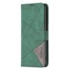 Knížkové pouzdro Rhombus hnědé – Samsung Galaxy Xcover 7 Pro | Levné Kryty | Levné Kryty | Levné Kryty