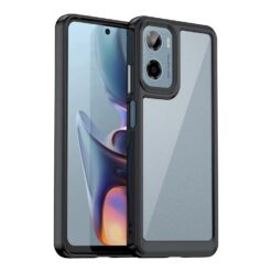 Ochranný kryt Colorful Acrylic case černý – Motorola Moto G05 / E15