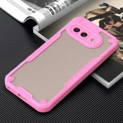 Alternative view of Ochranný kryt Rugged Color case růžový – Google Pixel 9a