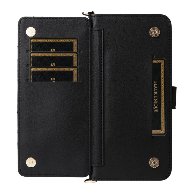 Peněženkové pouzdro Arrow card case černé – Realme 14T 5G | Levné Kryty | Levné Kryty | Levné Kryty