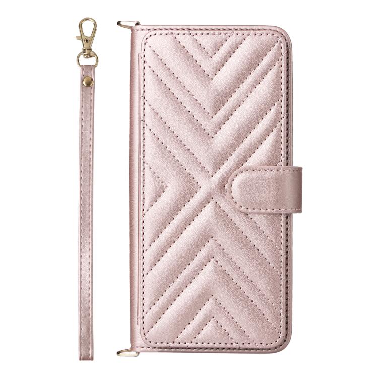 Peněženkové pouzdro Arrow card case růžové – Realme 14T 5G | Levné Kryty | Levné Kryty | Levné Kryty
