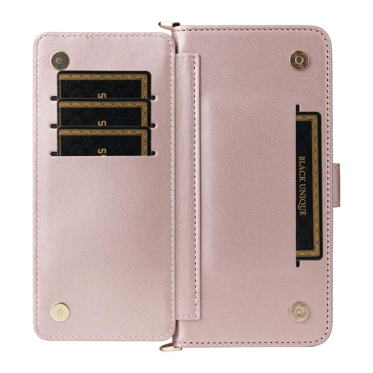 Peněženkové pouzdro Arrow card case růžové – Realme 14T 5G | Levné Kryty | Levné Kryty | Levné Kryty