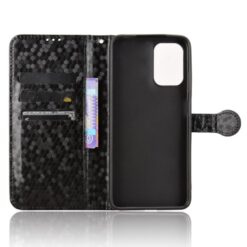 Peněženkové pouzdro Honeycomb Dot Texture Case černé – Motorola Moto G05 / E15 | Levné Kryty | Levné Kryty | Levné Kryty