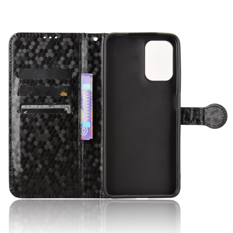 Peněženkové pouzdro Honeycomb Dot Texture Case černé – Motorola Moto G05 / E15 | Levné Kryty | Levné Kryty | Levné Kryty