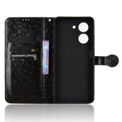 Peněženkové pouzdro Honeycomb Dot Texture Case černé – Xiaomi Redmi A5 | Levné Kryty | Levné Kryty | Levné Kryty