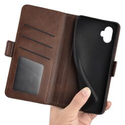 Alternative view of Peněženkové pouzdro Magnetic fresh case hnědé – Samsung Galaxy Xcover 7 Pro