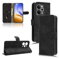 Peněženkové pouzdro Solid černé – Realme 14 5G | Levné Kryty | Levné Kryty | Levné Kryty