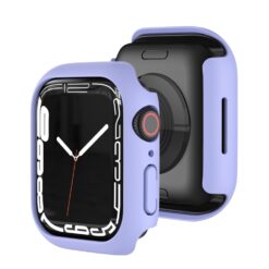 Pouzdro Soft Case bledofialové pro Apple Watch Series 9 / 8 / 7 45mm