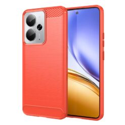 Zadní kryt Carbon červený – Realme 14 5G