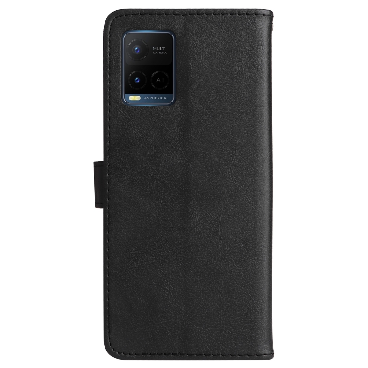 Peněženkové pouzdro Classic Leather case černé – Vivo Y21 / Y33s / Y21s | Levné Kryty | Levné Kryty | Levné Kryty