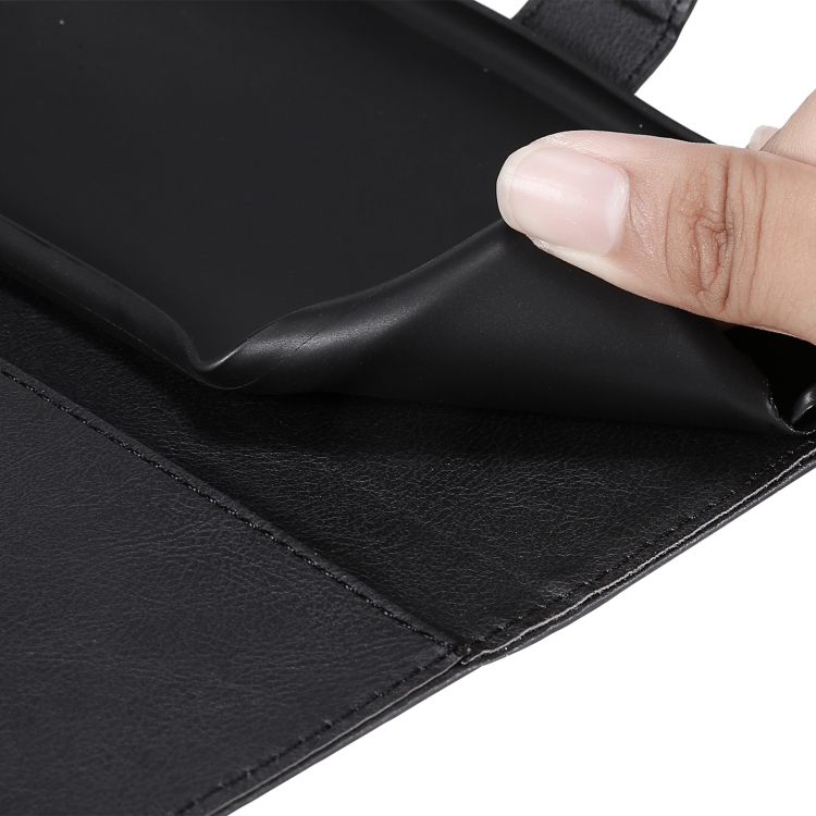 Peněženkové pouzdro Classic Leather case černé – Vivo Y21 / Y33s / Y21s | Levné Kryty | Levné Kryty | Levné Kryty