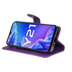 Peněženkové pouzdro Classic Leather case fialové – Vivo Y21 / Y33s / Y21s | Levné Kryty | Levné Kryty | Levné Kryty