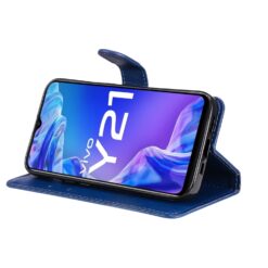 Peněženkové pouzdro Classic Leather case modré – Vivo Y21 / Y33s / Y21s | Levné Kryty | Levné Kryty | Levné Kryty