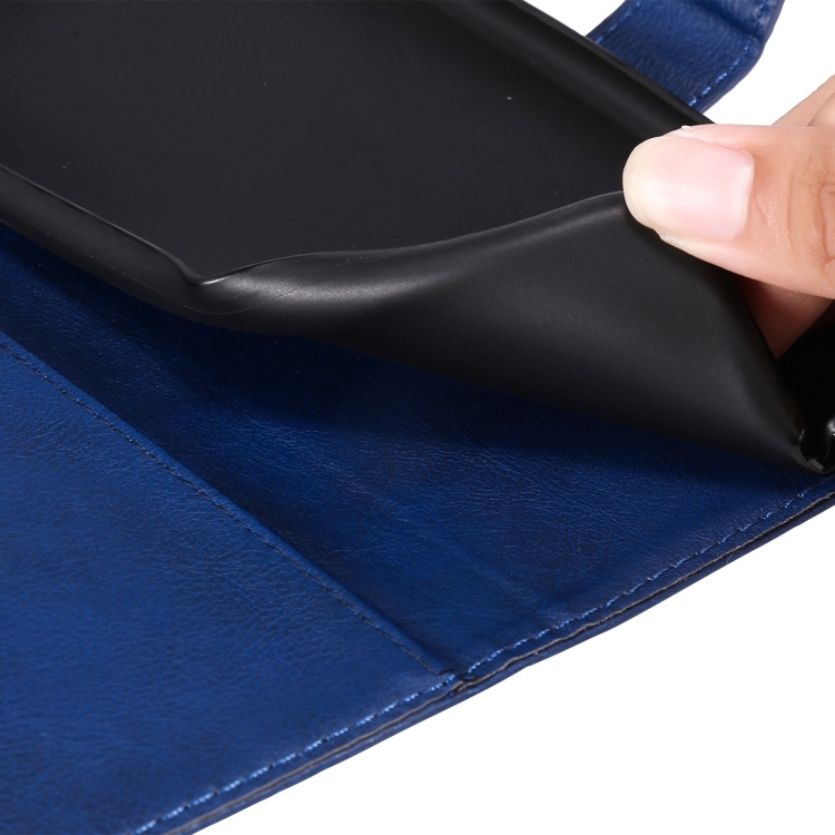 Peněženkové pouzdro Classic Leather case modré – Vivo Y21 / Y33s / Y21s | Levné Kryty | Levné Kryty | Levné Kryty