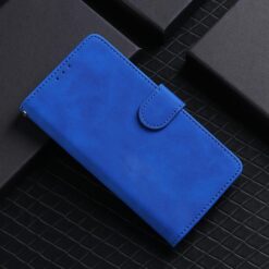 Peněženkové pouzdro Solid modré – Samsung Galaxy S25 Edge | Levné Kryty | Levné Kryty | Levné Kryty