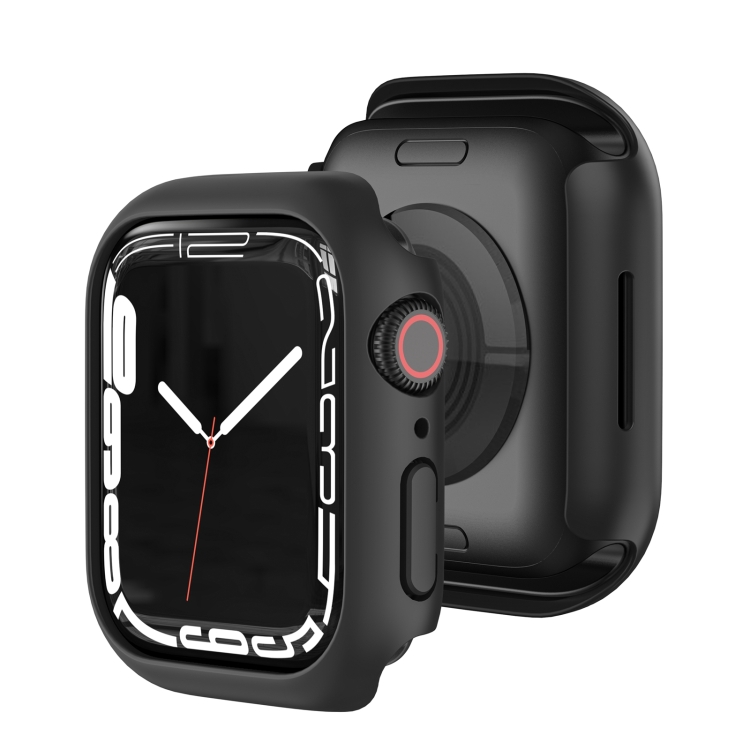 Pouzdro Soft Case černé pro Apple Watch Series 9 / 8 / 7 41mm | Levné Kryty | Levné Kryty | Levné Kryty