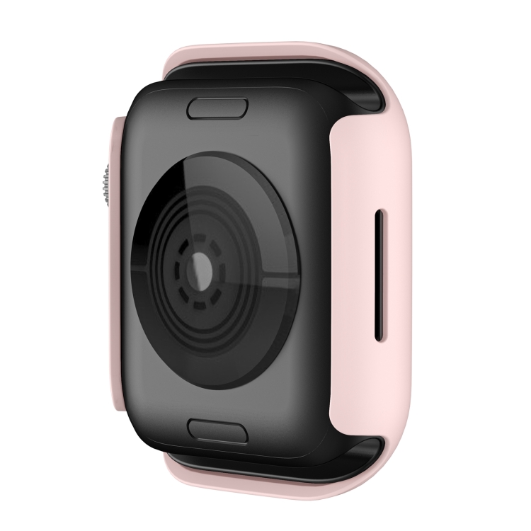 Pouzdro Soft Case růžové pro Apple Watch Series 9 / 8 / 7 41mm | Levné Kryty | Levné Kryty | Levné Kryty