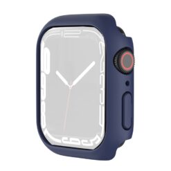 Pouzdro Soft Case tmavomodré pro Apple Watch Series 9 / 8 / 7 45mm | Levné Kryty | Levné Kryty | Levné Kryty