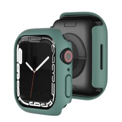 Pouzdro Soft Case zelené pro Apple Watch Series 9 / 8 / 7 41mm | Levné Kryty | Levné Kryty | Levné Kryty