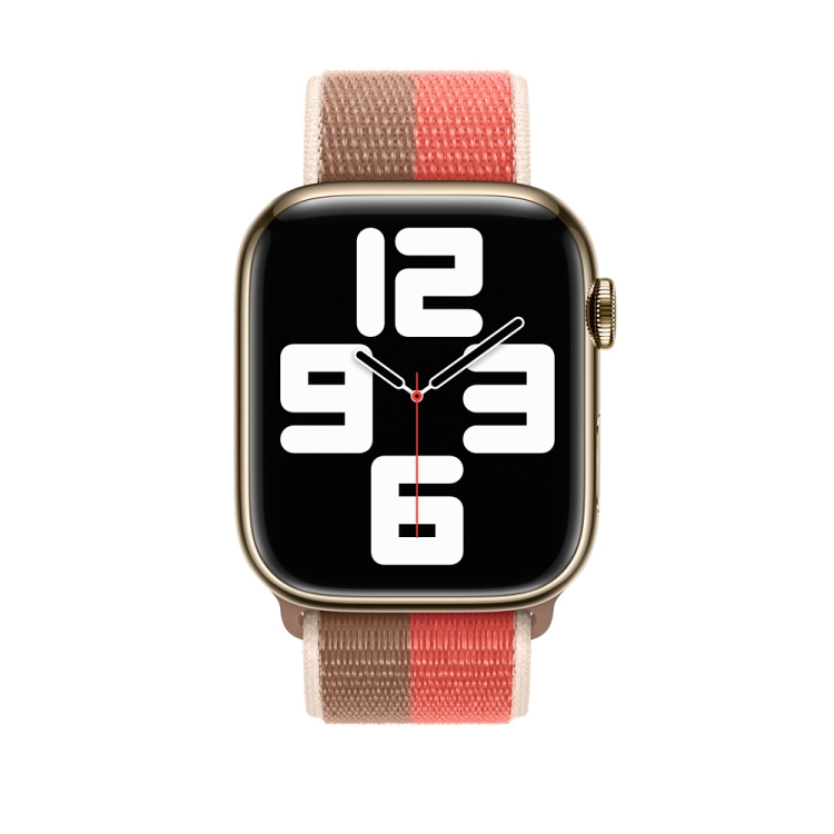 Řemínek Sport Wristband hnědo-červený pro Apple Watch | Levné Kryty | Levné Kryty | Levné Kryty