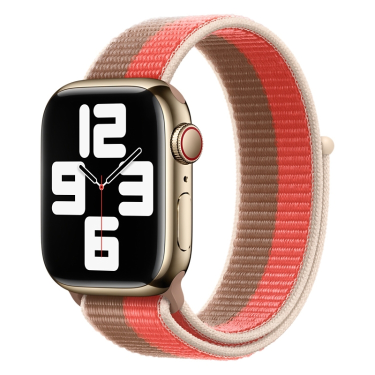 Řemínek Sport Wristband hnědo-červený pro Apple Watch | Levné Kryty | Levné Kryty | Levné Kryty