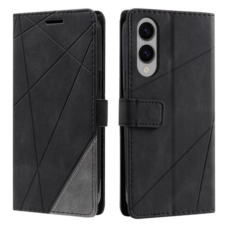 Knížkové pouzdro Rhombus černé – Samsung Galaxy S25 Edge | Levné Kryty | Levné Kryty | Levné Kryty