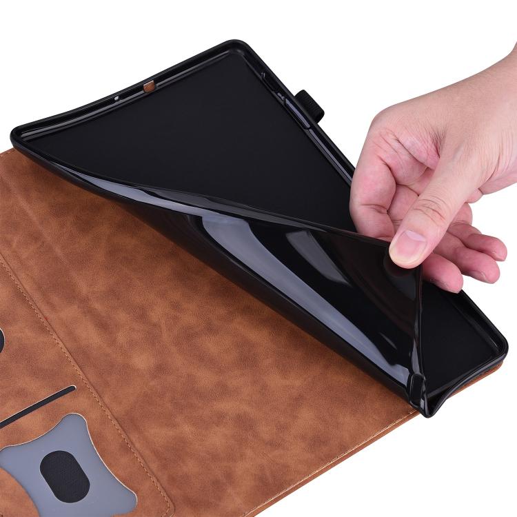 Knížkové pouzdro Slot case hnědé – Xiaomi Redmi Pad 2 | Levné Kryty | Levné Kryty | Levné Kryty