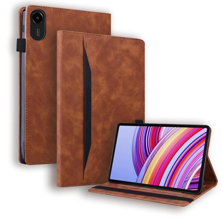 Knížkové pouzdro Slot case hnědé – Xiaomi Redmi Pad 2 | Levné Kryty | Levné Kryty | Levné Kryty