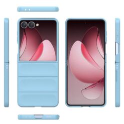 Odolný kryt Magic Shield modrý – Samsung Galaxy Z Flip 7 | Levné Kryty | Levné Kryty | Levné Kryty
