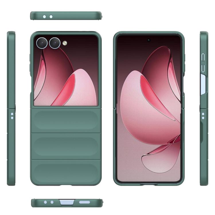 Odolný kryt Magic Shield zelený – Samsung Galaxy Z Flip 7 | Levné Kryty | Levné Kryty | Levné Kryty