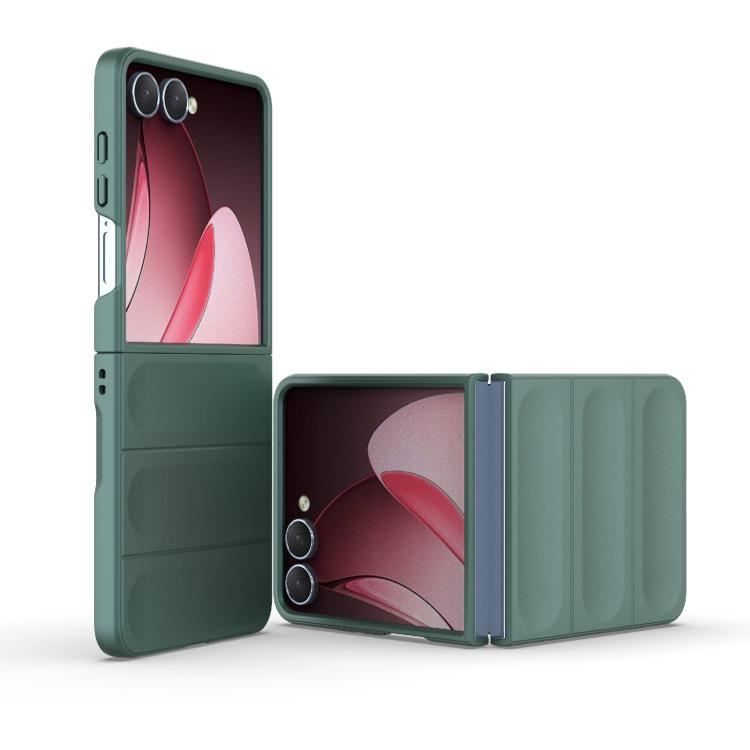Odolný kryt Magic Shield zelený – Samsung Galaxy Z Flip 7 | Levné Kryty | Levné Kryty | Levné Kryty