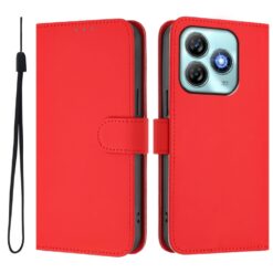 Peněženkové pouzdro Solid červené – ZTE Blade A75 4G | Levné Kryty | Levné Kryty | Levné Kryty