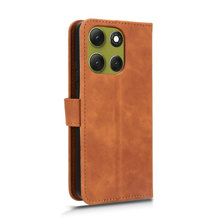 Peněženkové pouzdro Solid hnědé – Motorola Moto G86 5G | Levné Kryty | Levné Kryty | Levné Kryty