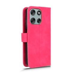 Peněženkové pouzdro Solid růžové – Motorola Moto G56 5G | Levné Kryty | Levné Kryty | Levné Kryty