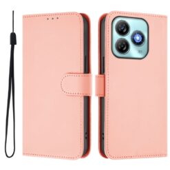 Peněženkové pouzdro Solid růžové – ZTE Blade A75 4G | Levné Kryty | Levné Kryty | Levné Kryty