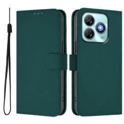 Peněženkové pouzdro Solid zelené – ZTE Blade A75 4G | Levné Kryty | Levné Kryty | Levné Kryty
