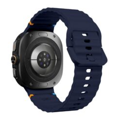 Řemínek Techno Wristband tmavomodrý pro Samsung Galaxy Watch 8 Classic 46mm / Watch 8 44mm / Watch 8 40mm / Watch 9 44mm / Watch 9 40mm | Levné Kryty | Levné Kryty | Levné Kryty