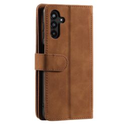 Multifunkční peněženkové pouzdro Nine-Card Case hnědé – Samsung Galaxy A17 5G | Levné Kryty | Levné Kryty | Levné Kryty