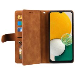 Multifunkční peněženkové pouzdro Nine-Card Case hnědé – Samsung Galaxy A17 5G | Levné Kryty | Levné Kryty | Levné Kryty
