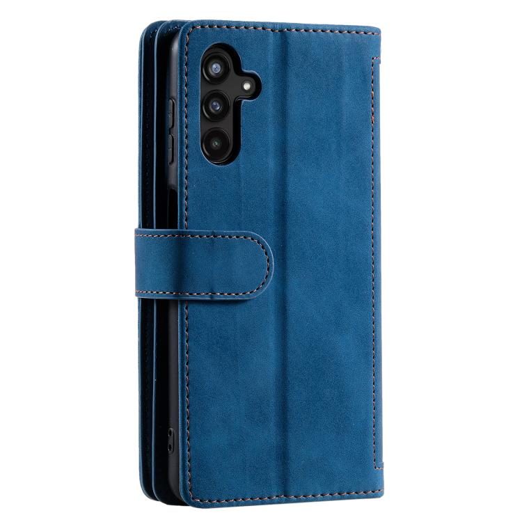 Multifunkční peněženkové pouzdro puzdro Nine-Card Case modré – Samsung Galaxy A17 5G | Levné Kryty | Levné Kryty | Levné Kryty