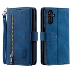 Multifunkční peněženkové pouzdro puzdro Nine-Card Case modré – Samsung Galaxy A17 5G | Levné Kryty | Levné Kryty | Levné Kryty