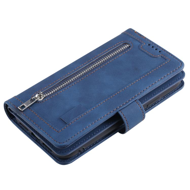 Multifunkční peněženkové pouzdro puzdro Nine-Card Case modré – Samsung Galaxy A17 5G | Levné Kryty | Levné Kryty | Levné Kryty
