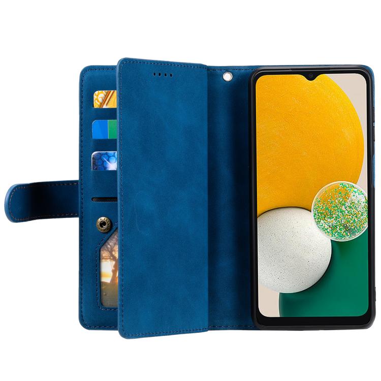 Multifunkční peněženkové pouzdro puzdro Nine-Card Case modré – Samsung Galaxy A17 5G | Levné Kryty | Levné Kryty | Levné Kryty