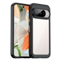 Ochranný kryt Colorful Acrylic case černý – Google Pixel 10