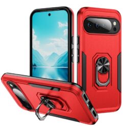 Odolný kryt Ring Armor červený – Google Pixel 10 Pro XL