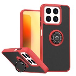 Odolný kryt Shadow Ring case červený – ZTE Blade A35 / A55