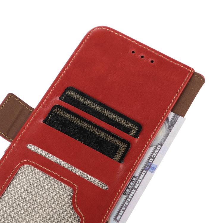 Peněženkové pouzdro RFID Leather case červené – Samsung Galaxy A17 5G | Levné Kryty | Levné Kryty | Levné Kryty